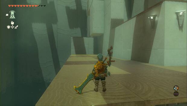 The Legend of Zelda: Tears of the Kingdom - Santuario de Orosium, punto por el que subir