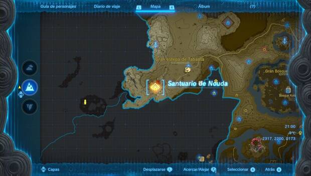 The Legend of Zelda: Tears of the Kingdom - Santuario de Nouda