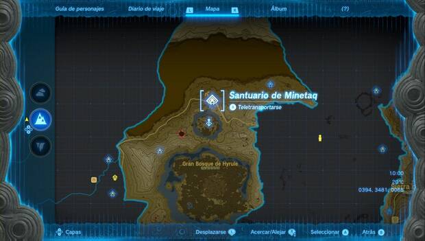 The Legend of Zelda: Tears of the Kingdom - Santuario de Minetaq