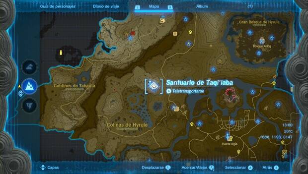 The Legend of Zelda: Tears of the Kingdom - Santuario de Taqi'iaba