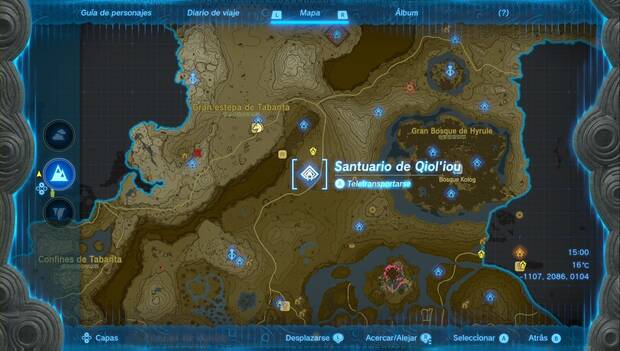 The Legend of Zelda: Tears of the Kingdom - Santuario de Qiol'iou