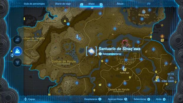 The Legend of Zelda: Tears of the Kingdom - Santuario de Sinaq'awa