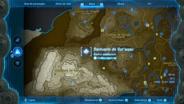 The Legend of Zelda: Tears of the Kingdom - Santuario de Sur'aqau