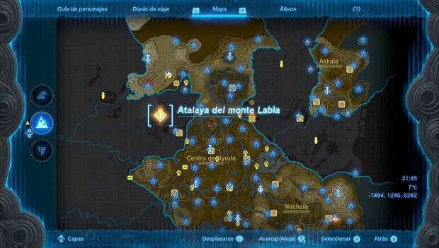 The Legend of Zelda: Tears of the Kingdom - Atalaya del monte Labla