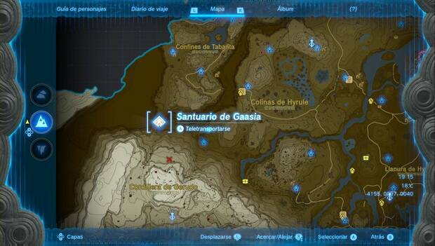 The Legend of Zelda: Tears of the Kingdom - Santuario de Gaasia
