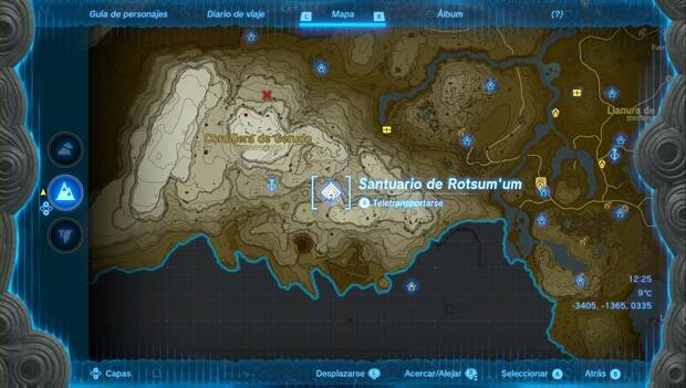 The Legend of Zelda: Tears of the Kingdom - Santuario de Rotsum'um