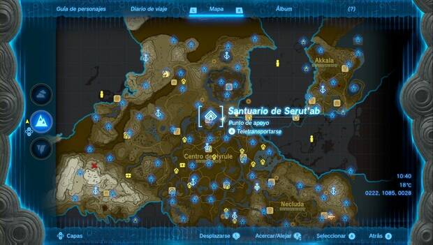 The Legend of Zelda: Tears of the Kingdom - Santuario de Serut'ab