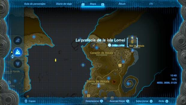 The Legend of Zelda: Tears of the Kingdom - La profecía de la isla Lomei