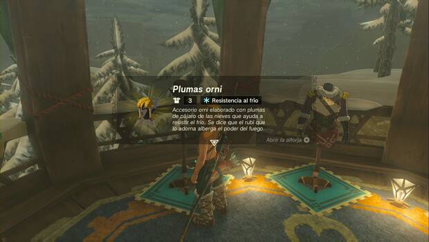 The Legend of Zelda: Tears of the Kingdom - Set orni, plumas orni