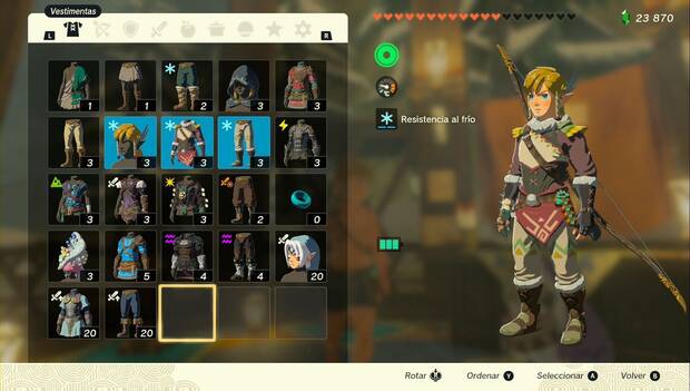 The Legend of Zelda: Tears of the Kingdom - Set orni