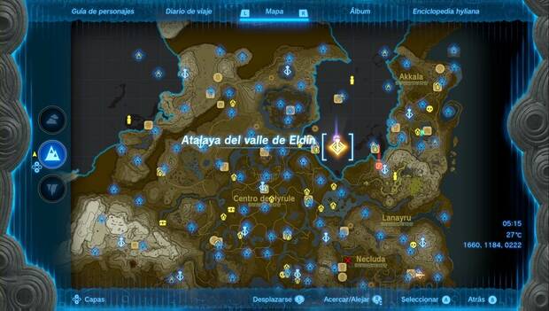 The Legend of Zelda: Tears of the Kingdom - Atalayas: atalaya del Valle de Eldin