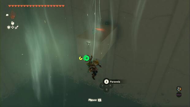 The Legend of Zelda: Tears of the Kingdom - Santuario de Gataqis, pasillo de láseres