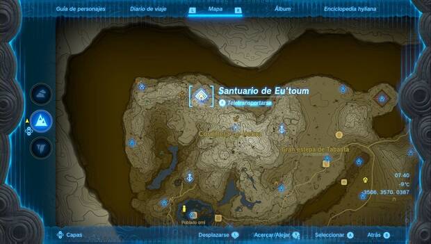 The Legend of Zelda: Tears of the Kingdom - Santuario de Eu'Toum