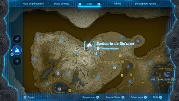 The Legend of Zelda: Tears of the Kingdom - Santuario de Sis'uran