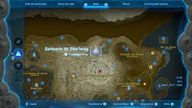 The Legend of Zelda: Tears of the Kingdom - Santuario de Siba'iataq
