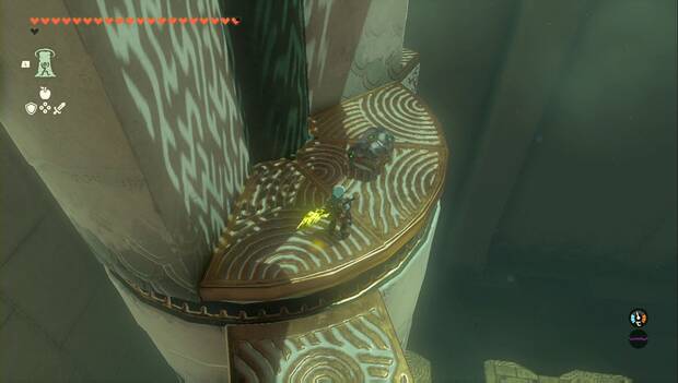 The Legend of Zelda: Tears of the Kingdom - Santuario de Siba'iataq, cofre del Santuario