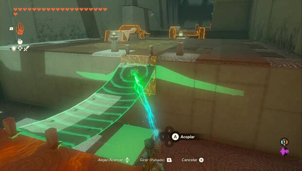 The legend of Zelda: tears of the Kingdom - Santuario de Maraqu'ti, puente desplegado