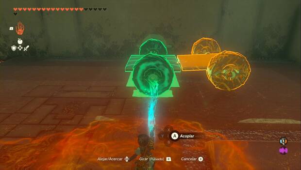 The legend of Zelda: tears of the Kingdom - Santuario de Maraqu'ti, placas combinadas