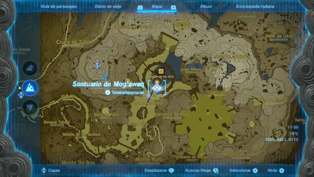 The Legend of Zelda: Tears of the Kingdom - Santuario de Mog'awaq