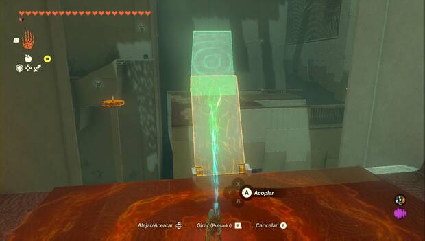 The Legend of Zelda: Tears of the Kingdom - Santuario de Qitaw'aq, pasarela larga