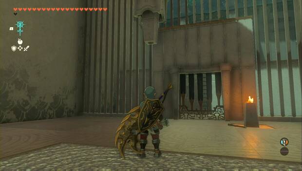 The Legend of Zelda: Tears of the Kingdom - Santuario de Qaratag, primera puerta
