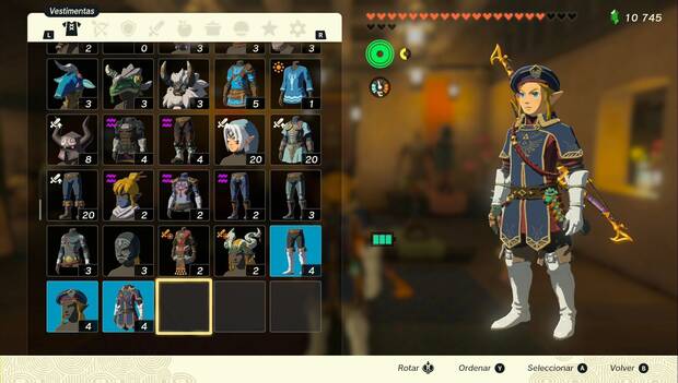 The legend of Zelda: Tears of the Kingdom - Set de guardia real