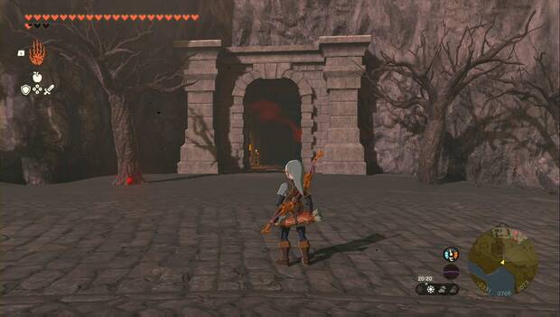 The Legend of Zelda: Tears of the Kingdom - Armaduras normales: entrada del túnel