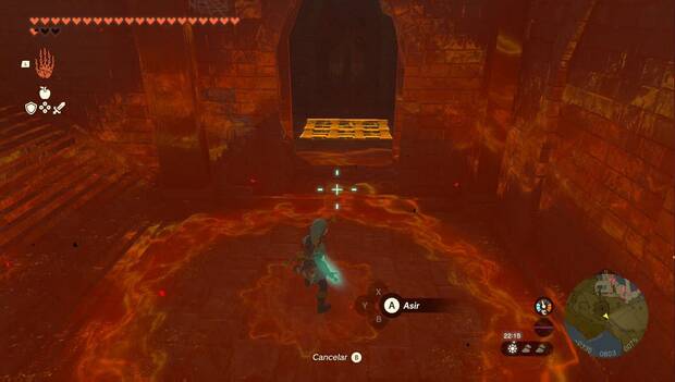 The Legend of Zelda: Tears of the Kingdom - Armaduras normales: reja en el suelo
