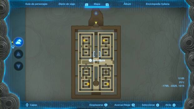 The Legend of Zelda: tears of the Kingdom - La profecía de Lomei sur, interruptores del laberinto