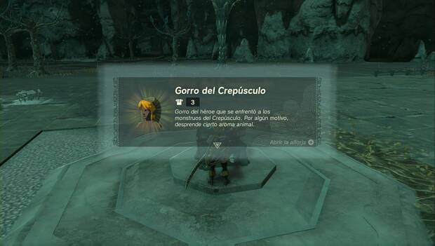 The Legend of Zelda: Tears of the Kingdom - Armaduras normales: Gorro del Crepúsculo