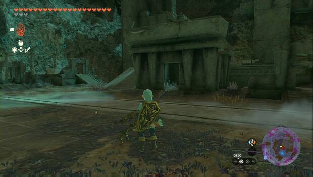 The Legend of Zelda: Tears of the Kingdom - Armaduras normales: estructura del cofre con el pantalón