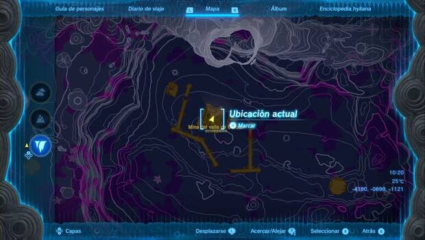 The Legend of Zelda: Tears of the Kingdom - Armaduras normales: Mina del valle de Gerudo