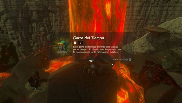 The Legend of Zelda: Tears of the Kingdom - Armaduras normales: Gorro del Tiempo
