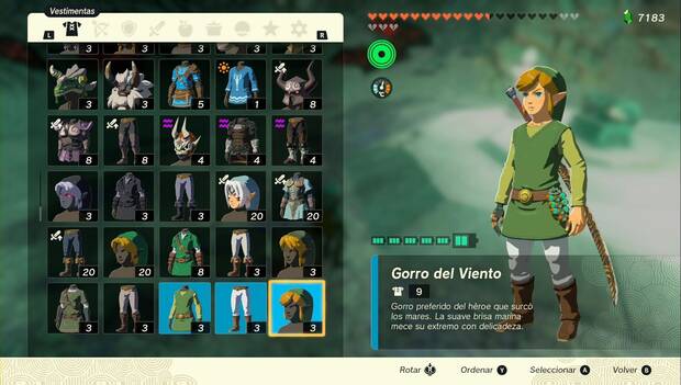 The Legend of Zelda: Teras of the Kingdom - Set del Viento