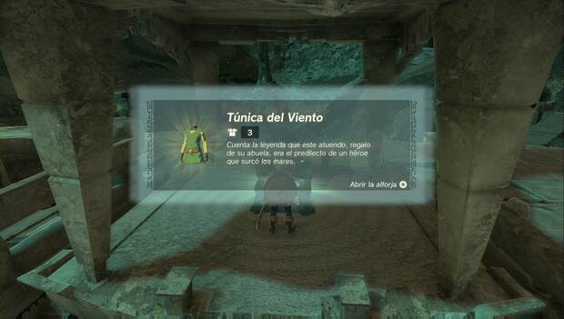 The Legend of Zelda: Teras of the Kingdom - Set del Viento: Túnica del Viento