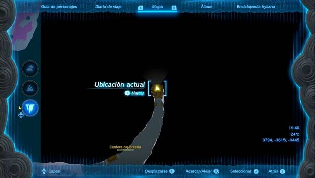 The Legend of Zelda: Tears of the Kingdom - Set del Viento: Cantera de Bressia