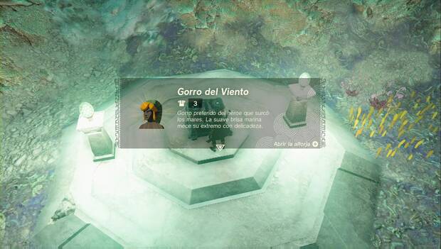The Legend of Zelda: Tears of the Kingdom - Set del Viento: Gorro del Viento