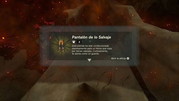 The Legend of Zelda: Tears of the Kingdom - Set de lo Salvaje, Pantalones de lo Salvaje