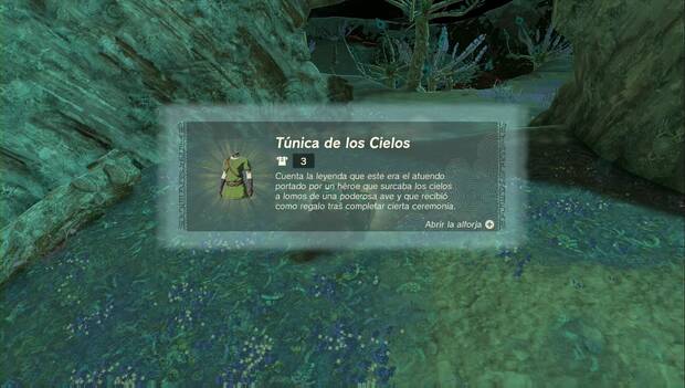 The Legend of Zelda: Tears of the Kingdom - Set de los Cielos: Túnica de los Cielos