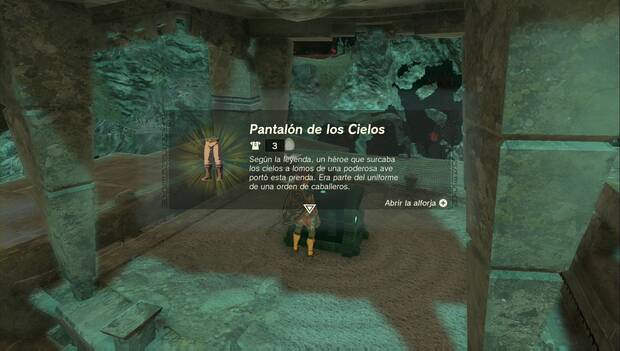 The Legend of Zelda: Tears of the Kingdom - Set de los Cielos: Pantalón de los Cielos