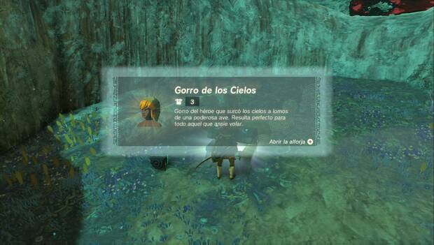 The Legend of Zelda: Tears of the Kingdom - Set de los Cielos: Gorro de los Cielos