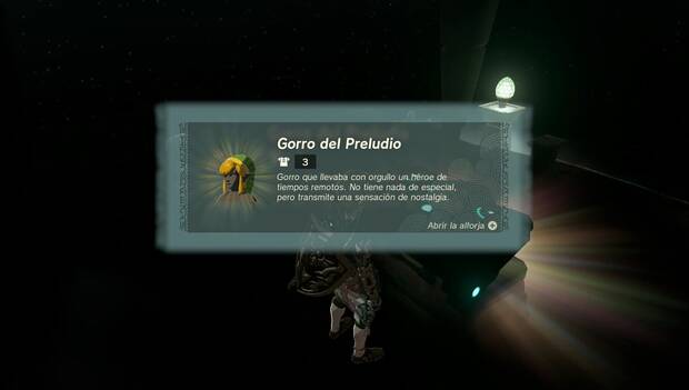 The Legend of Zelda: Tears of the Kingdom - Set del Preludio: Gorro del Preludio
