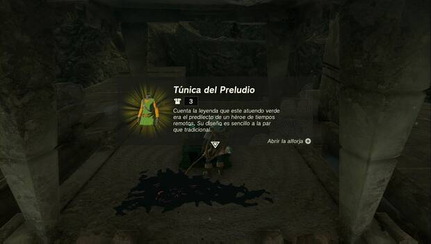 The Legend of Zelda: Tears of the Kingdom - Set del Preludio: Túnica del Preludio