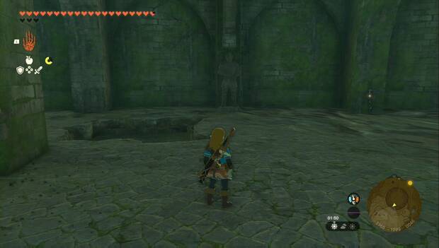 The Legend of Zelda: Tears of the Kingdom - Set del Despertar: agujero en el suelo del Coliseo, estatua y espada