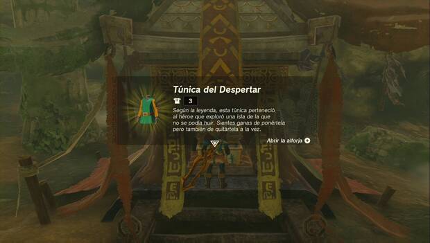 The Legend of Zelda: Tears of the Kingdom - Túnica del Despertar
