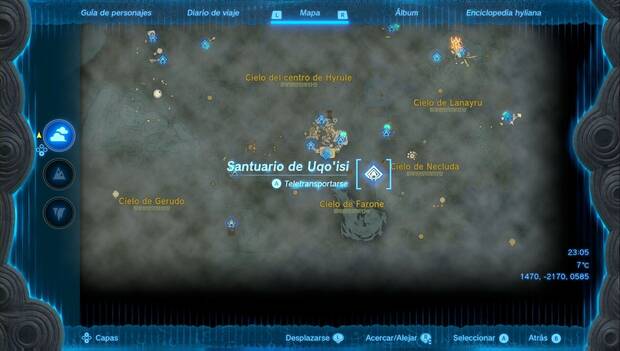 The Legend of Zelda: Tears of the Kingdom - Santuario de Uqo'isi