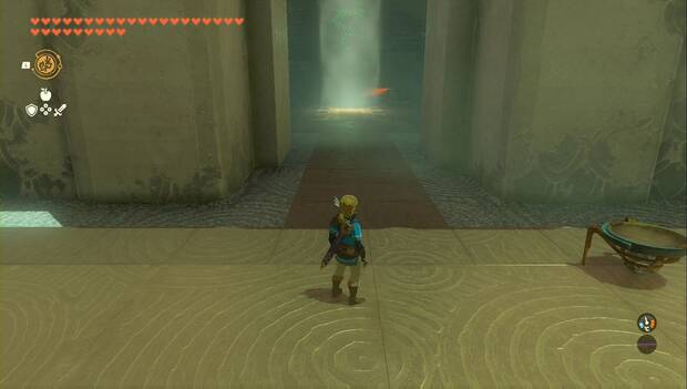 The Legend of Zelda: Tears of the Kingdom - Santuario de Raqasi'o, gólems en el Santuario
