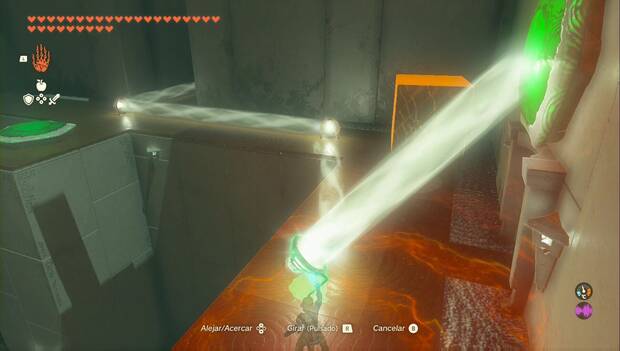 The Legend of Zelda: Tears of the Kingdom - Santuario de Raqasi'o, última placa antes del cofre