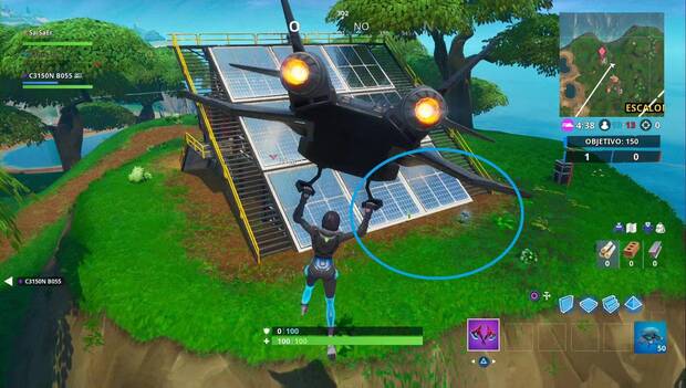Fortnite - Fortbyte 95: punto donde aparece el Fortbyte