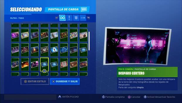 Fortnite - Fortbyte #02: pantalla de carga de la semana 6